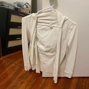 White Hoodie Jacket